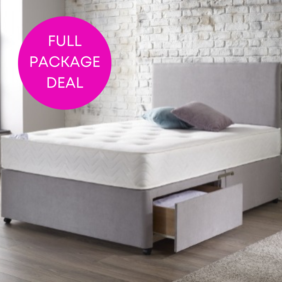 Healthopaedic Colorado Flat HB Divan Package